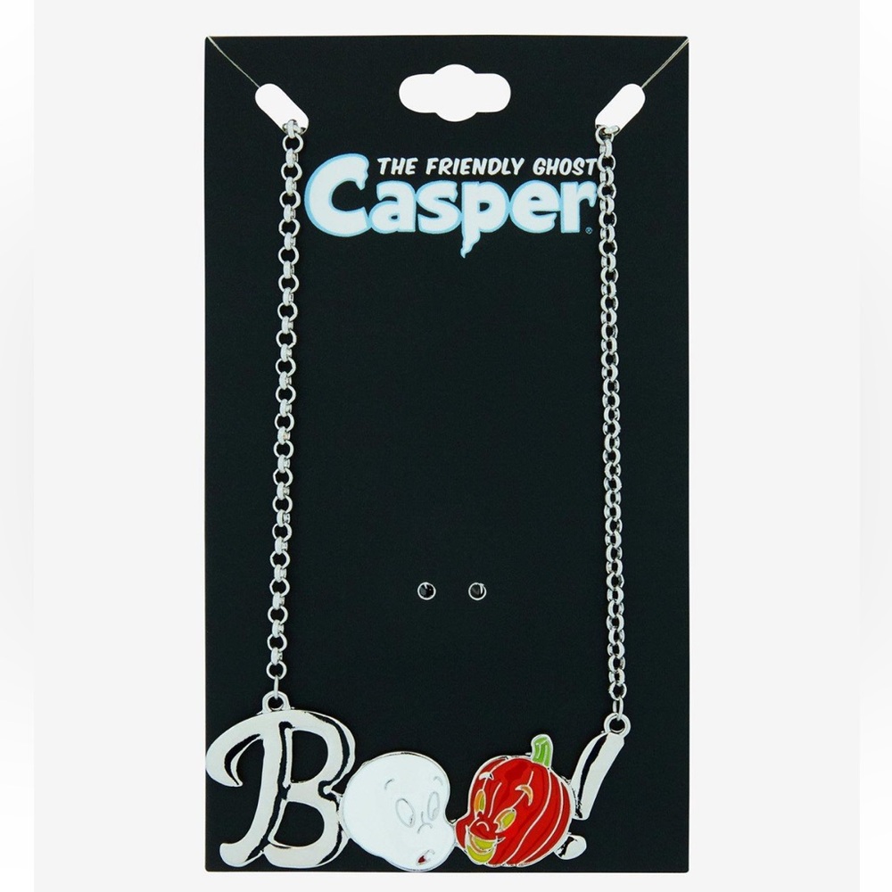 Casper‎ The Friendly Ghost Boo Necklace Hot Topic Halloween